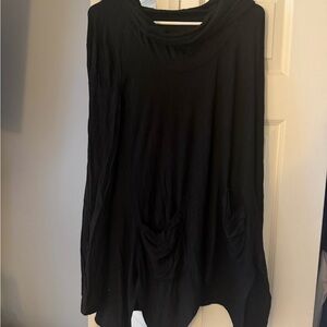 Workshop Republic Clothing Black Tunic Top